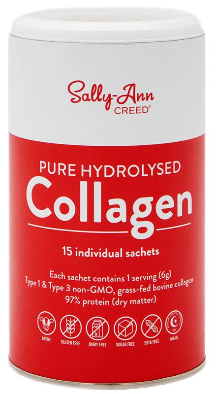 sally ann creed pure hydrolysed collagen